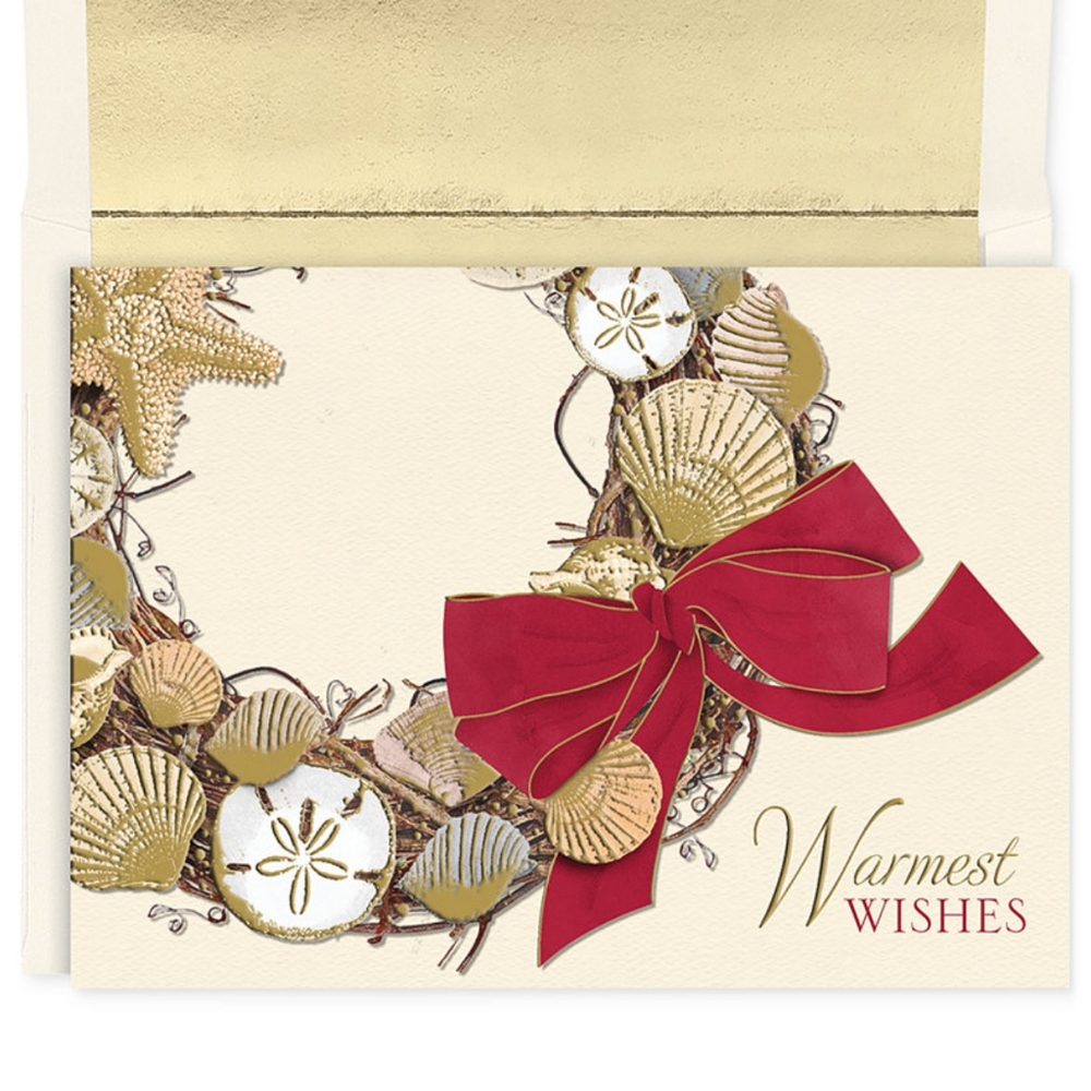 Christmas cards, 18 with envelopes